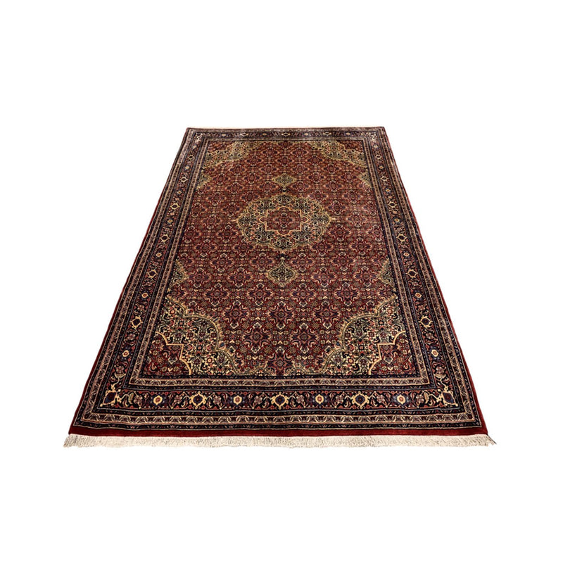 Tapis persan - Bidjar - Royal - 216 x 144 cm - rouge foncé