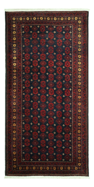 Läufer Belutsch - 207 x 106 cm - dunkelrot