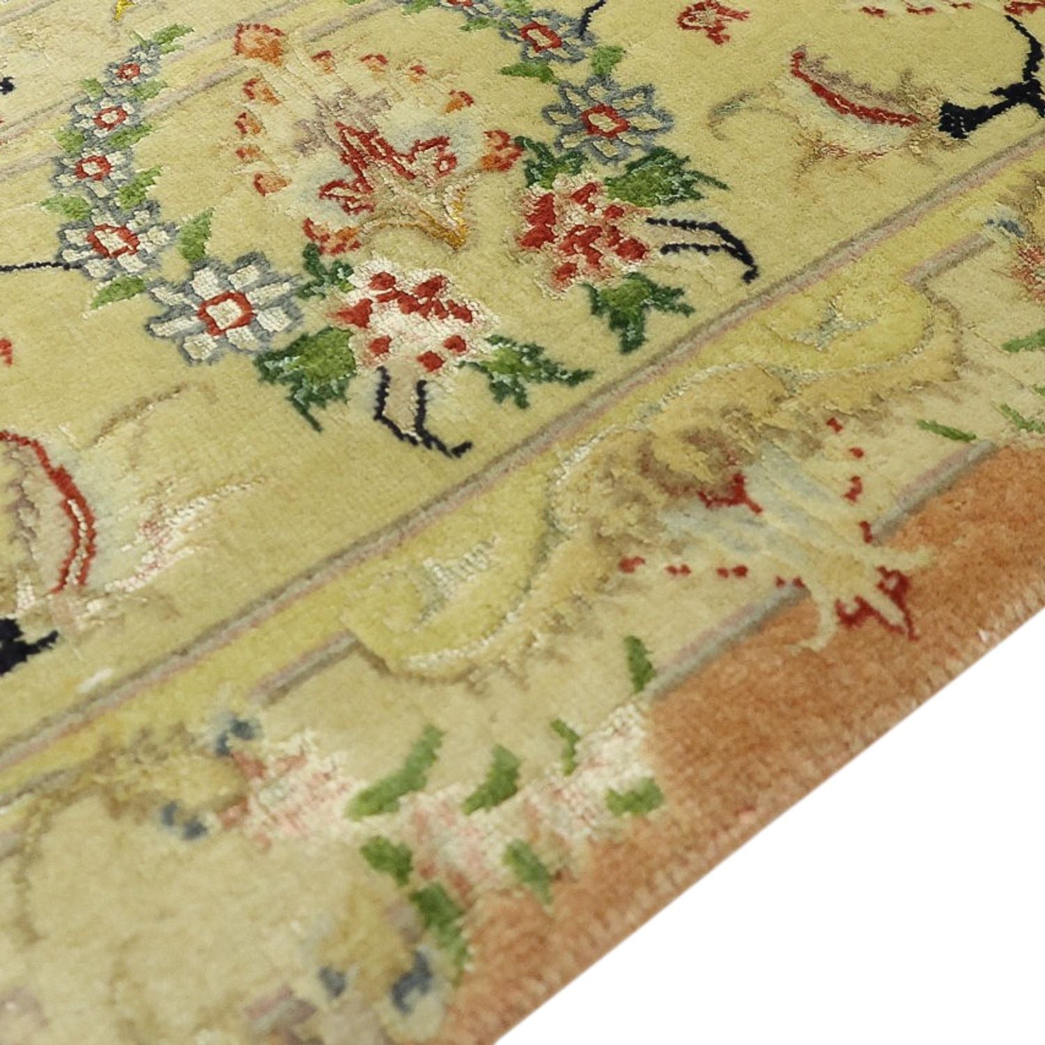 Tapis persan - Tabriz - Royal - Royal - 188 x 153 cm - sable