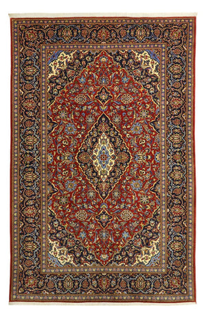 Tapis persan - Keshan - 222 x 144 cm - rouge