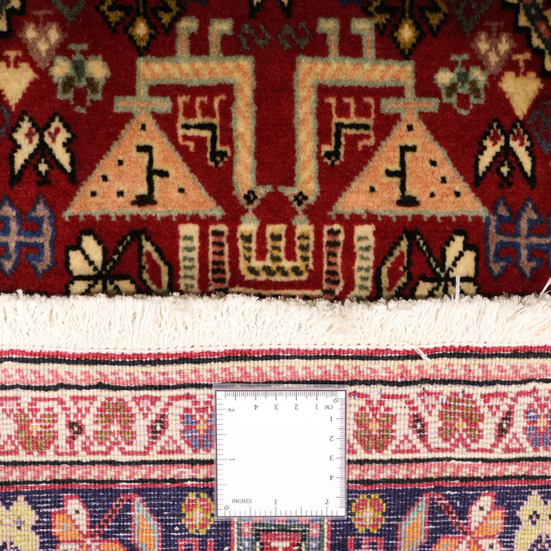 Tapis Gabbeh - Persan Kashkuli - 153 x 70 cm - rouge