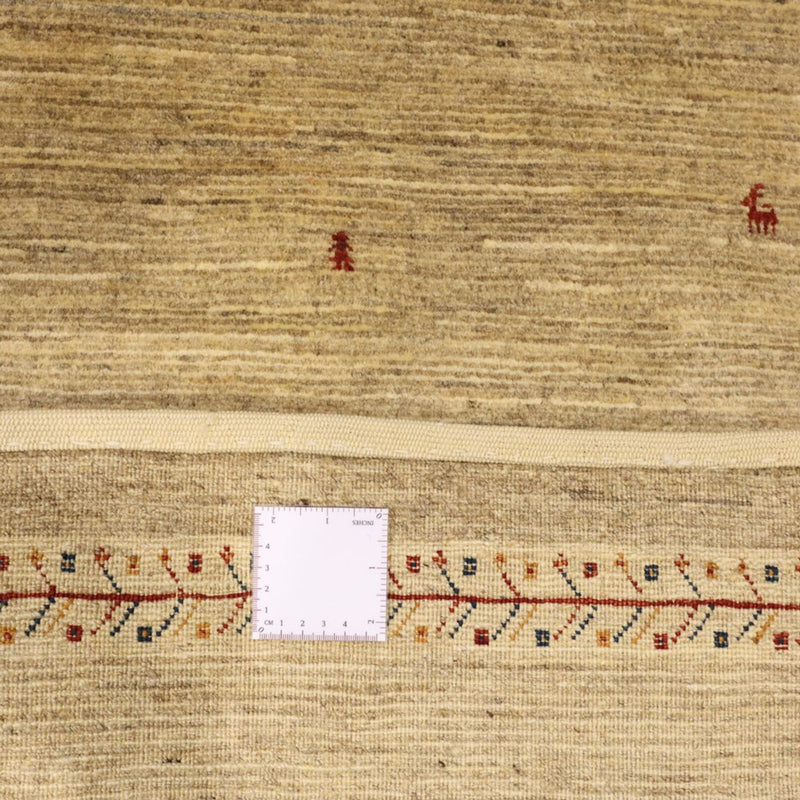 Tapis Gabbeh - Persan Kashkuli - 158 x 112 cm - beige clair