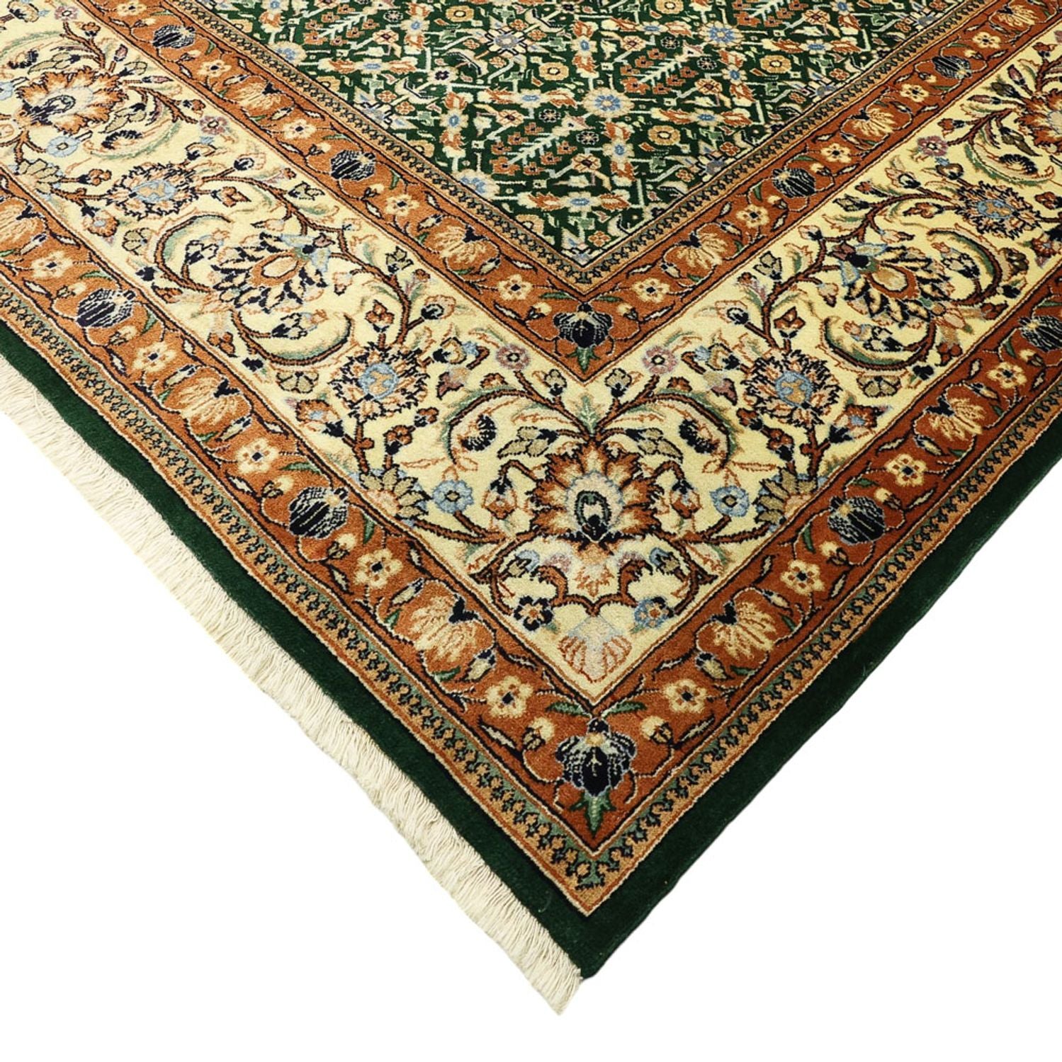 Tapis persan - Classique - 292 x 255 cm - vert