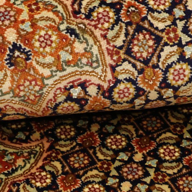 Tapis persan - Tabriz - Royal - Royal - 153 x 101 cm - beige foncé