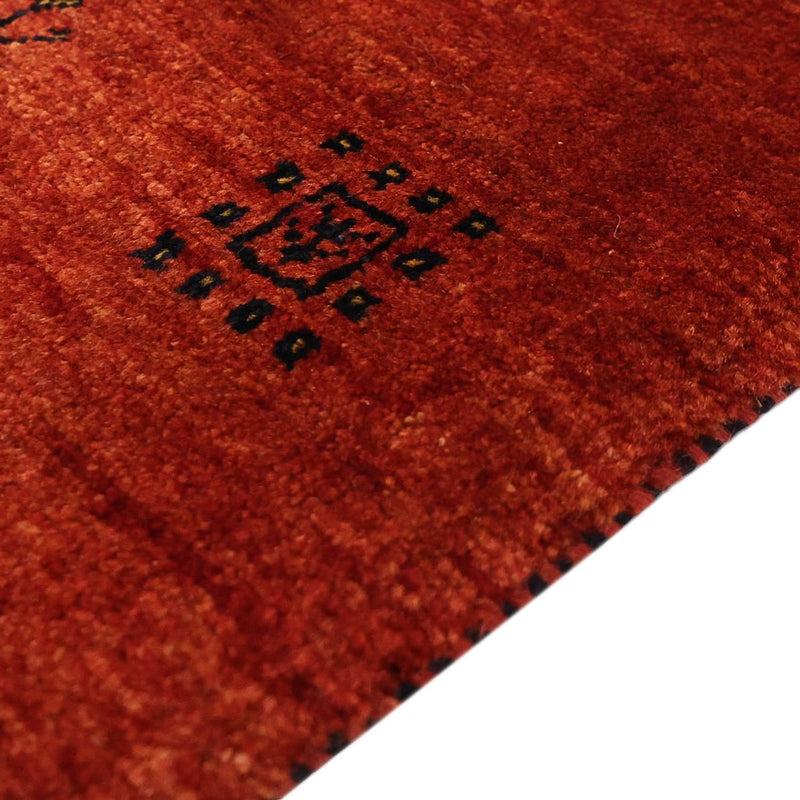Tapis Gabbeh - Persan Kashkuli - 175 x 119 cm - rouge
