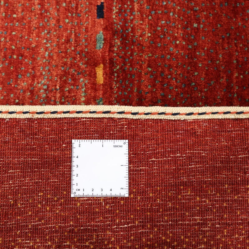 Tapis Gabbeh - Loribaft Persan - 326 x 248 cm - rouge