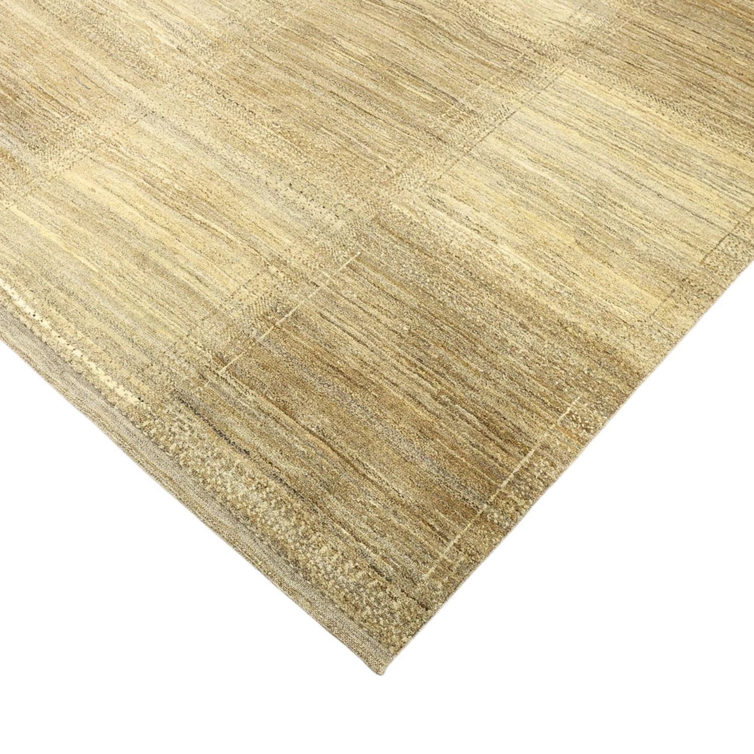Tapis Gabbeh - Loribaft Persan - 238 x 175 cm - beige foncé