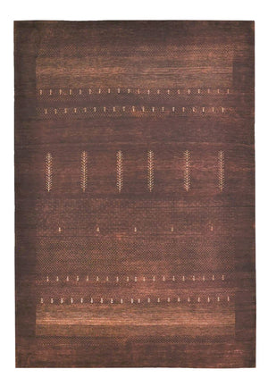 Tapis Gabbeh - Loribaft Indus - 247 x 173 cm - rouge foncé