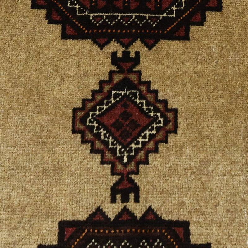 Belutsch Teppich - 189 x 105 cm - beige