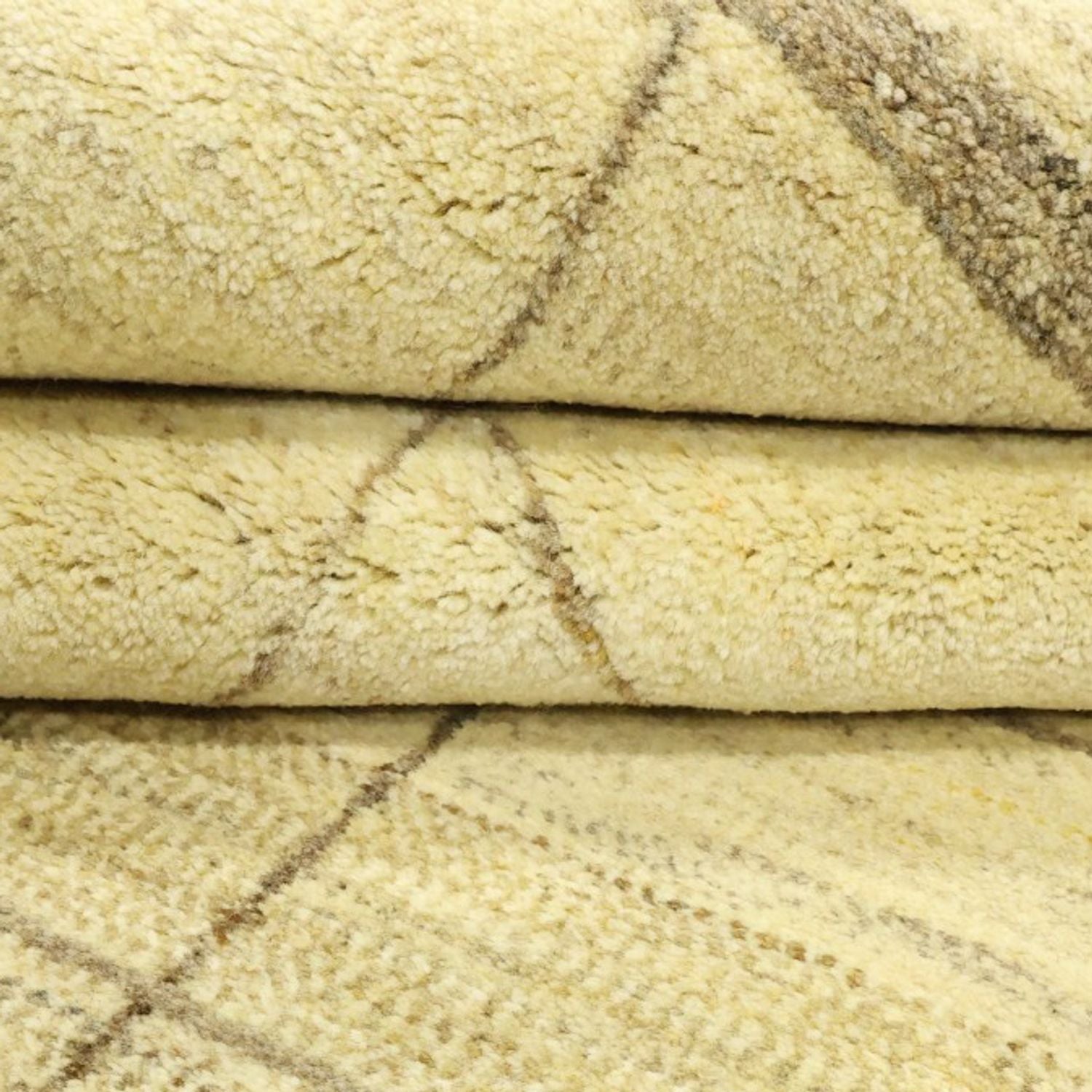 Tapis Gabbeh - Persan - 254 x 168 cm - beige