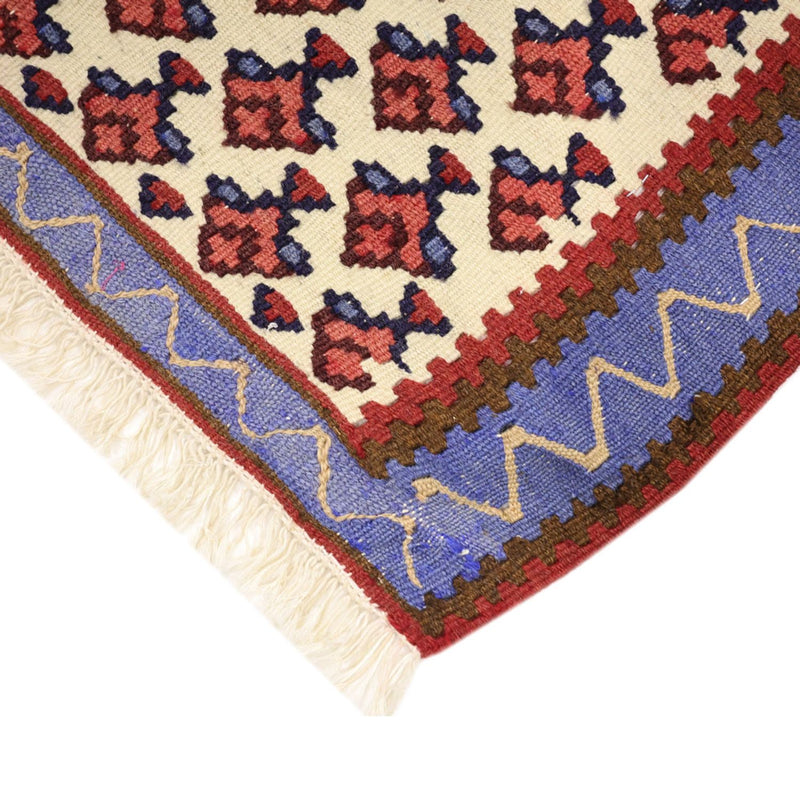 Tapis de couloir Tapis Kelim - Oriental - 290 x 88 cm - multicolore