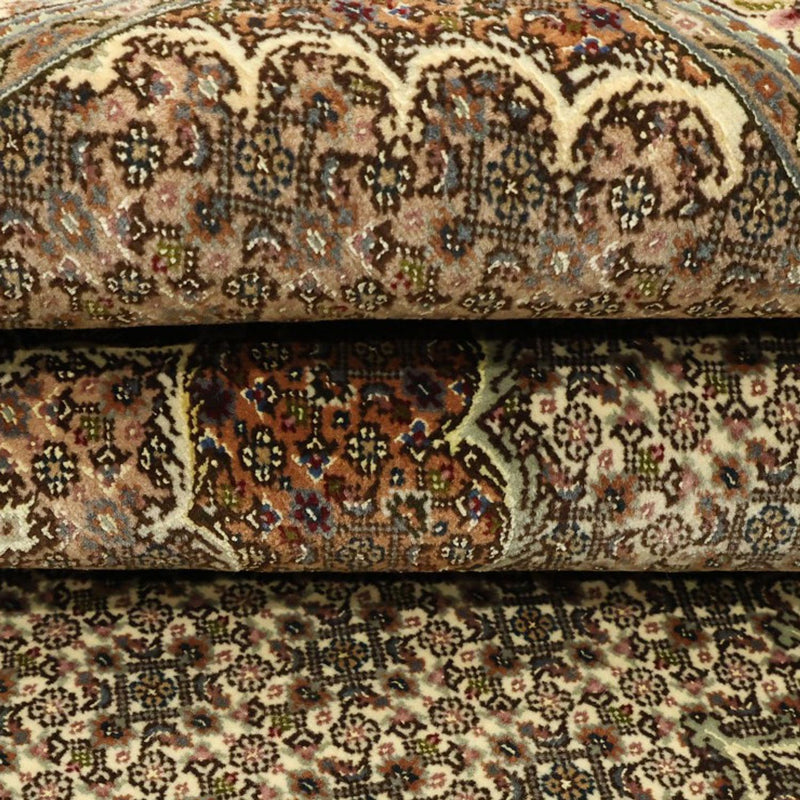 Tapis persan - Tabriz - Royal - Royal - 197 x 154 cm - beige foncé
