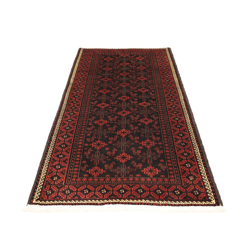 Läufer Belutsch - 204 x 102 cm - dunkelrot
