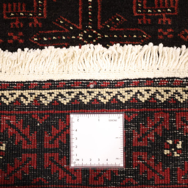 Läufer Belutsch - 204 x 102 cm - dunkelrot