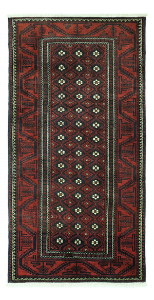 Läufer Belutsch - 198 x 103 cm - dunkelrot