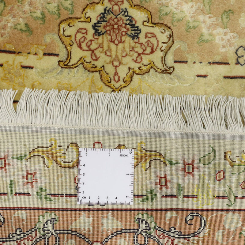 Tapis persan - Tabriz - Royal - 208 x 149 cm - beige