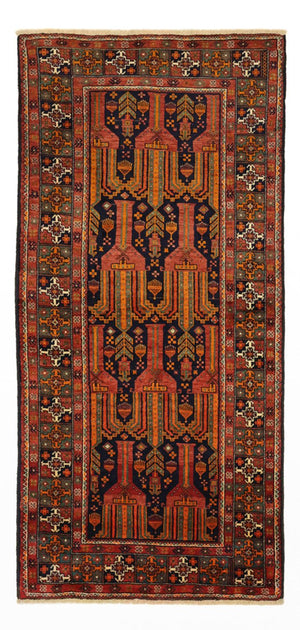 Läufer Belutsch - 237 x 113 cm - terrakotta