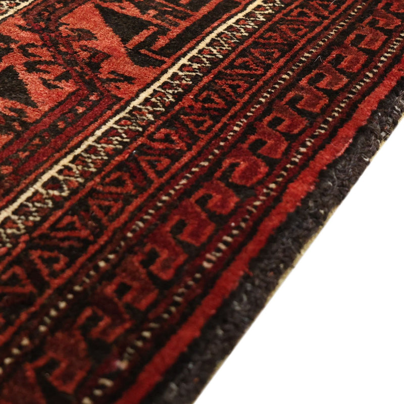 Tapis Belutsch - 188 x 113 cm - rouge foncé