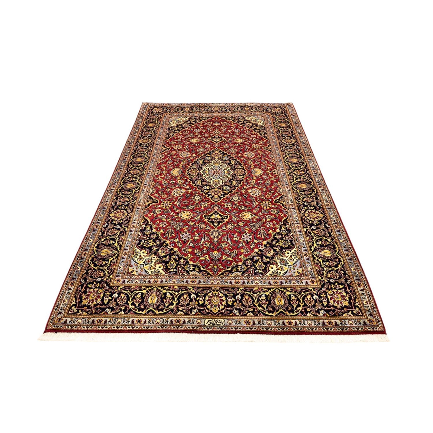 Tapis persan - Keshan - 211 x 138 cm - rouge