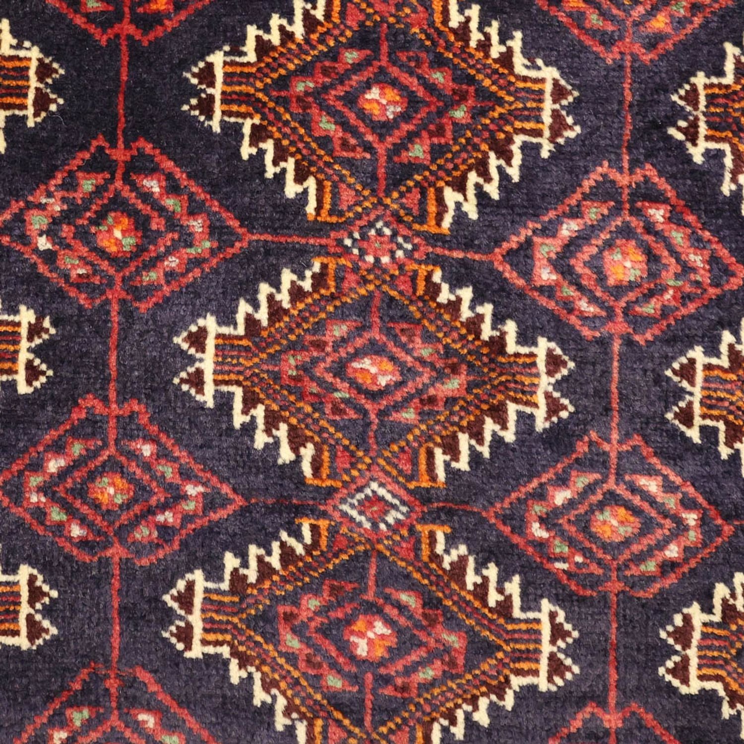 Tapis de couloir Tapis Belutsch - 197 x 106 cm - rouge foncé
