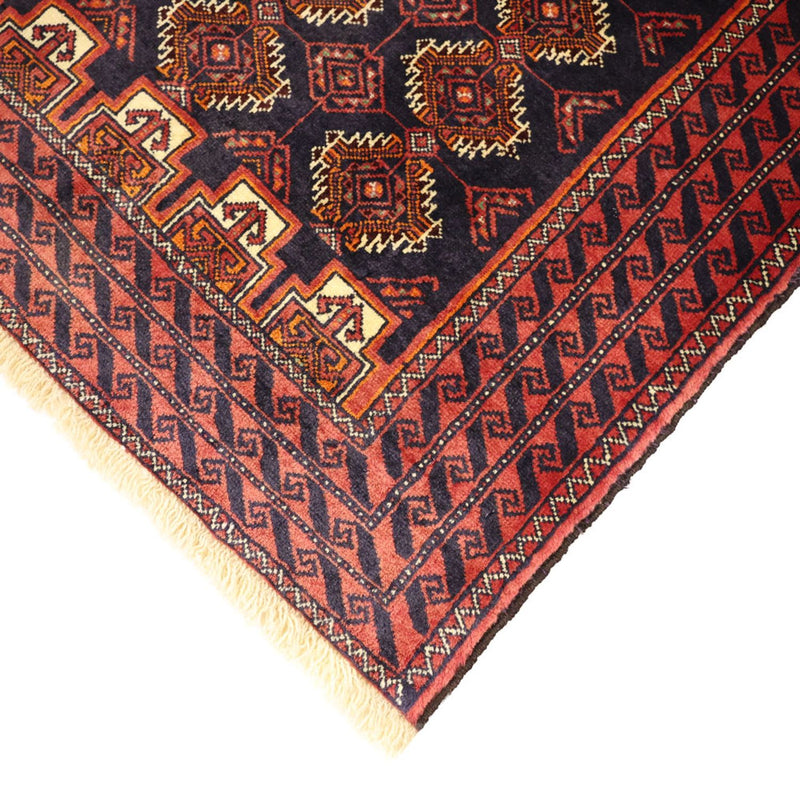 Tapis de couloir Tapis Belutsch - 197 x 106 cm - rouge foncé
