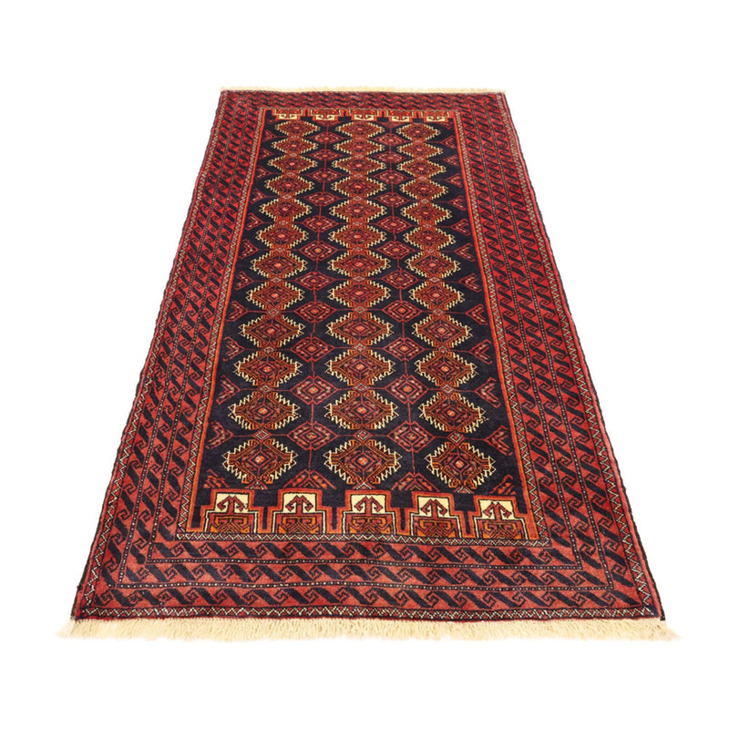 Tapis de couloir Tapis Belutsch - 197 x 106 cm - rouge foncé