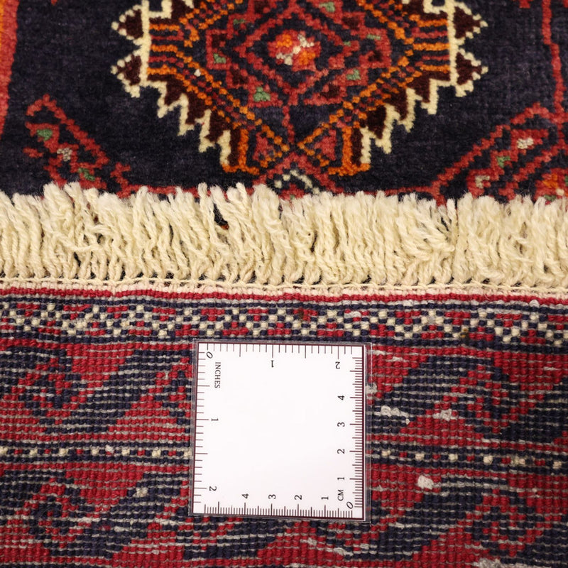 Tapis de couloir Tapis Belutsch - 197 x 106 cm - rouge foncé