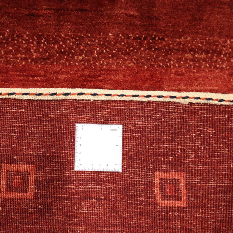 Tapis Gabbeh - Persan Kashkuli - 189 x 132 cm - rouge