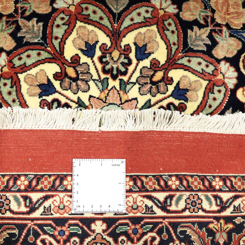 Tapis persan - Bidjar - Royal - 198 x 139 cm - rouge foncé