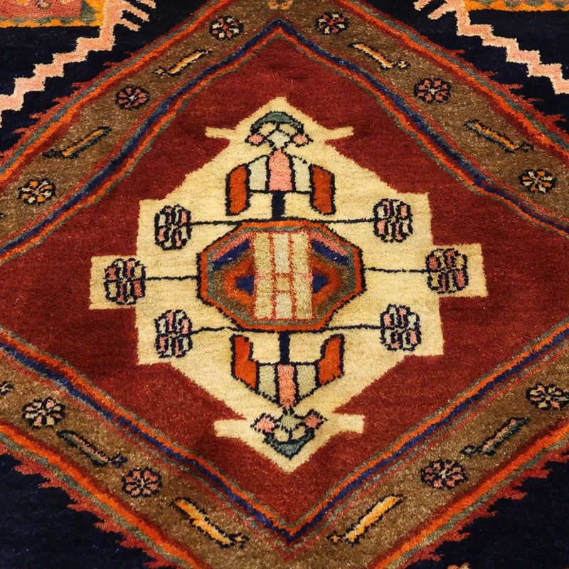 Tapis persan - Bidjar - 293 x 174 cm - rouge foncé