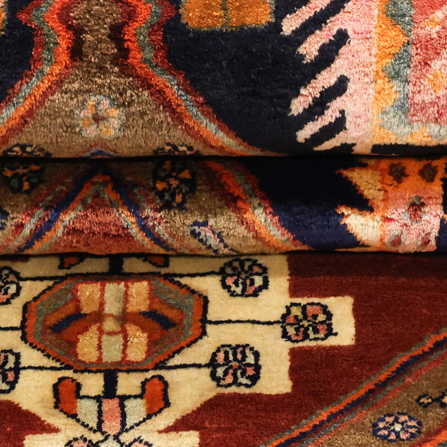 Tapis persan - Bidjar - 293 x 174 cm - rouge foncé