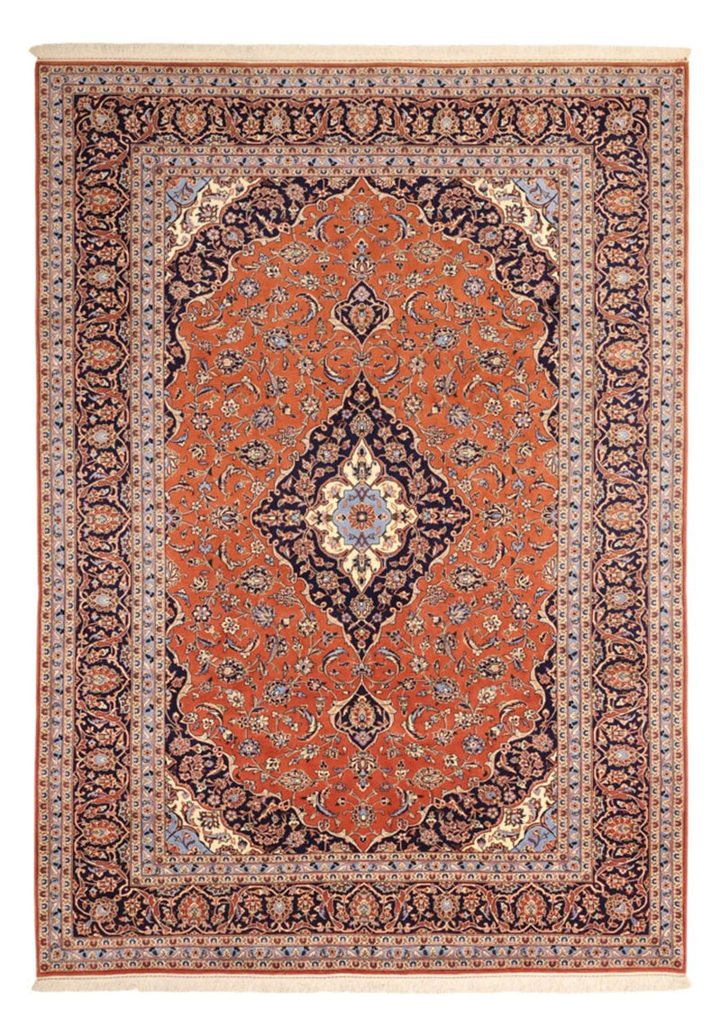 Tapis persan - Keshan - 343 x 247 cm - rouge clair