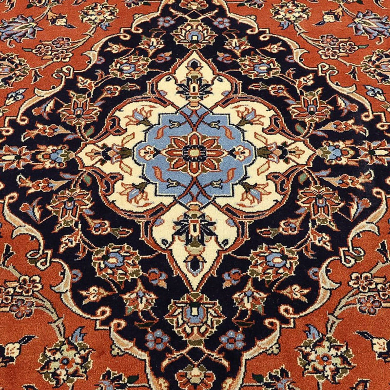 Tapis persan - Keshan - 343 x 247 cm - rouge clair