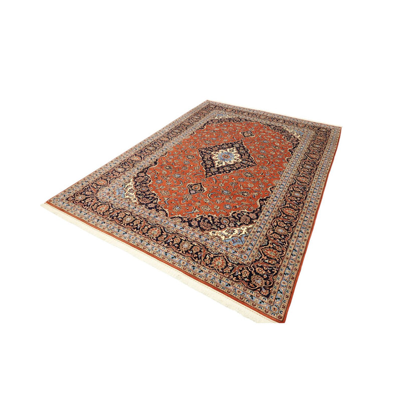 Tapis persan - Keshan - 343 x 247 cm - rouge clair