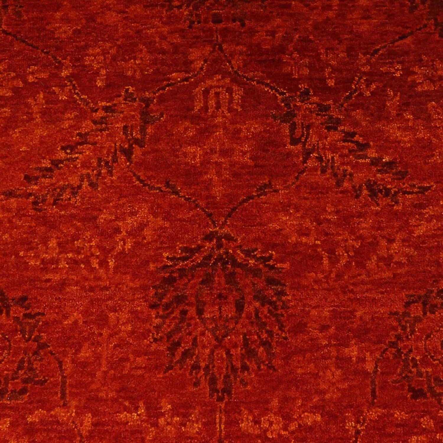 Tapis Gabbeh - Loribaft Persan - 200 x 142 cm - rouge
