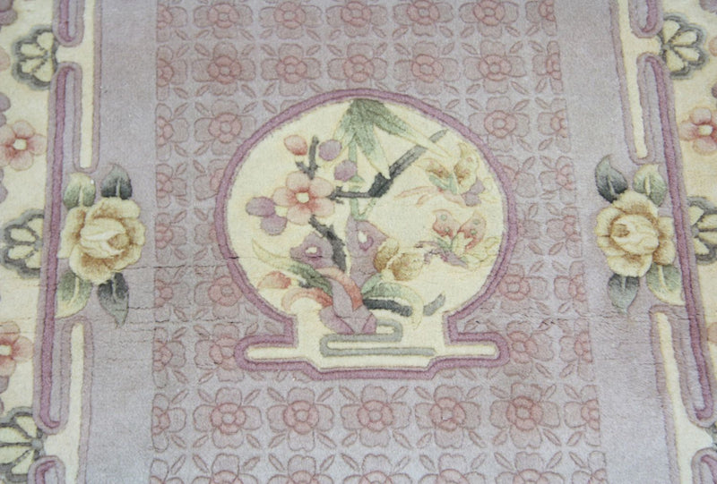 Tapis chinois - 153 x 91 cm - marron