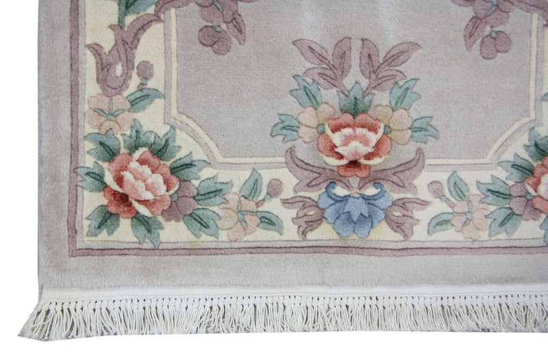 China Teppich 137 x 70 cm - silber