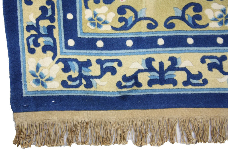 Tapis chinois - 152 x 76 cm - bleu