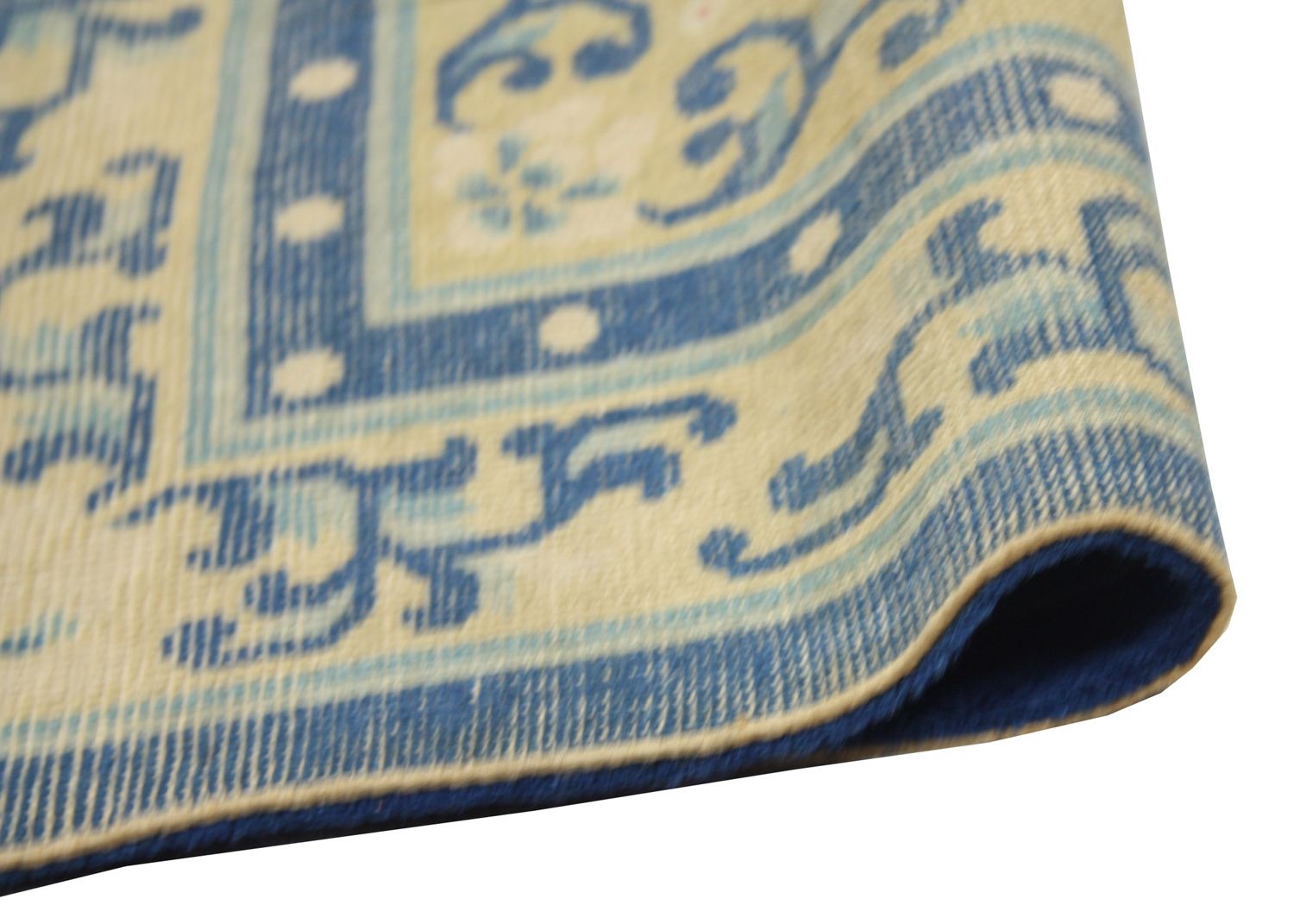 Tapis chinois - 152 x 76 cm - bleu