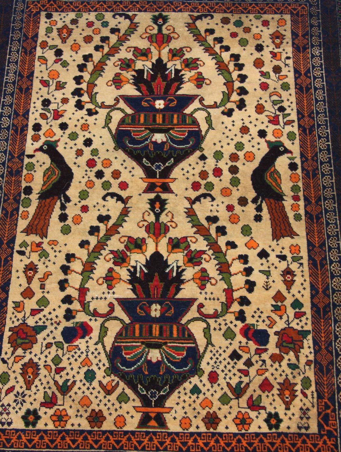 Belutsch Teppich 115 x 80 cm - beige