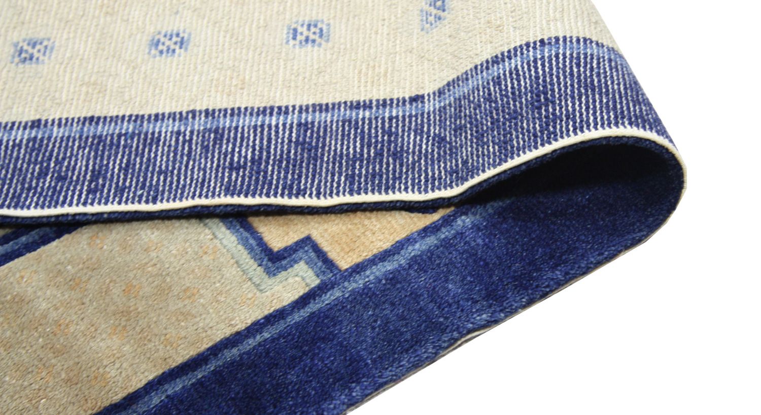Tapis chinois - 298 x 198 cm - bleu