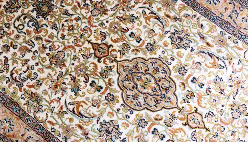 Seidenteppich - Kaschmir Seide 155 x 99 cm Teppichbrücke