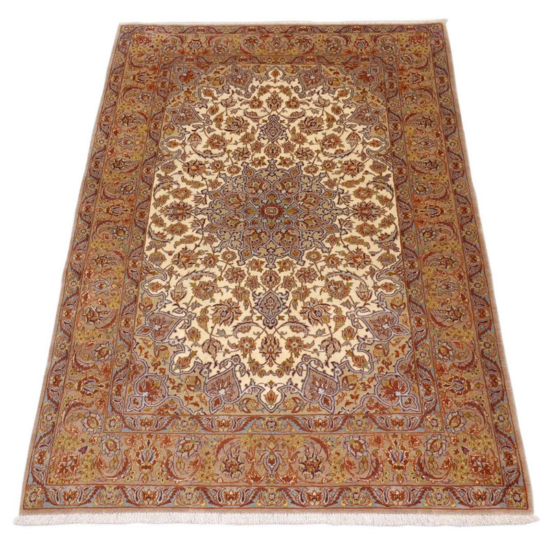 Tapis persan - Isfahan - Premium - 164 x 112 cm - beige