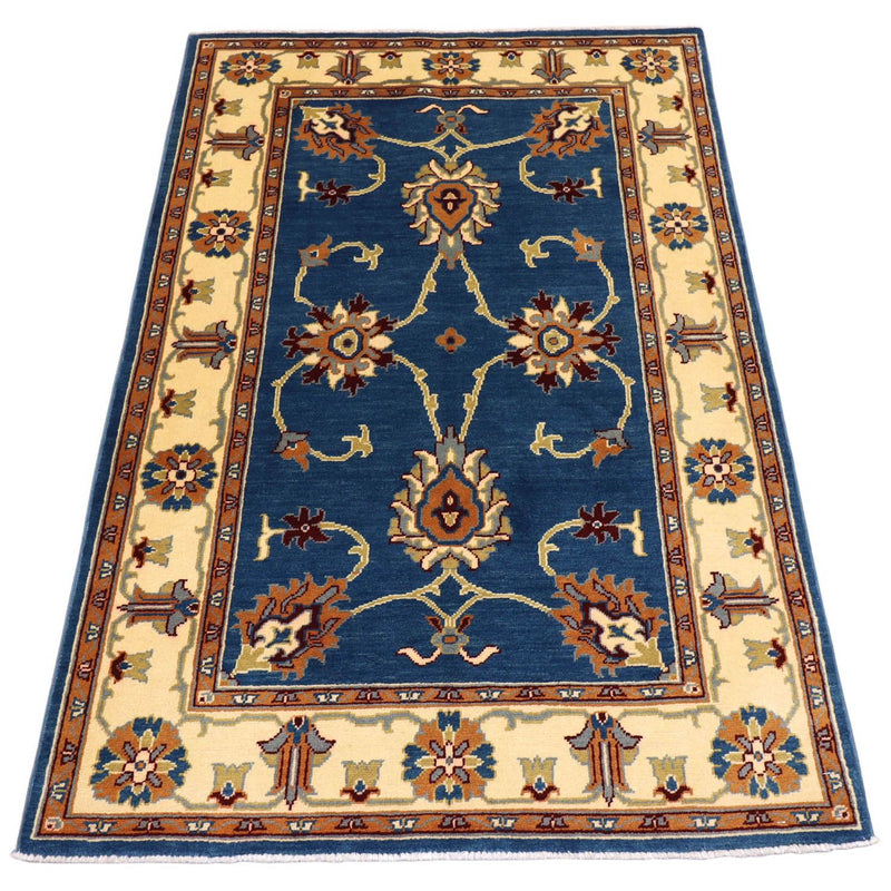 Tapis Ziegler - 191 x 83 cm - bleu foncé