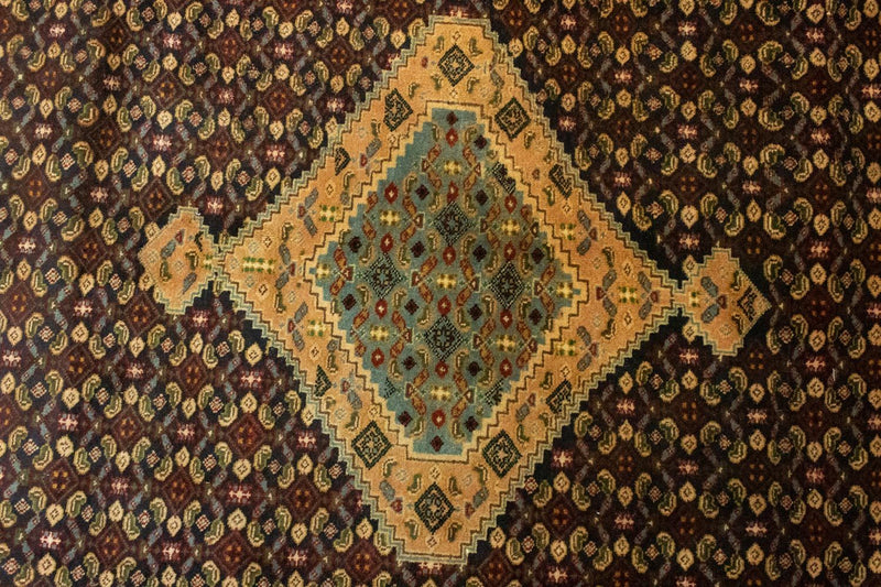Tapis persan - Nomadic - 293 x 200 cm - bleu