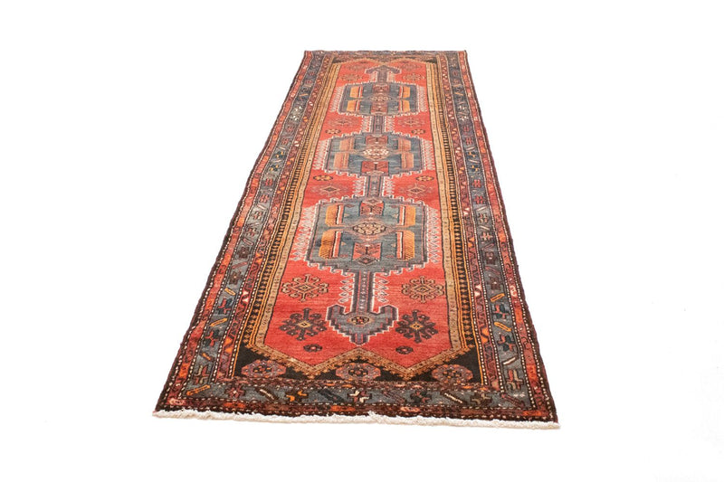 Tapis de couloir Tapis persan - Nomadic - 307 x 103 cm - vert