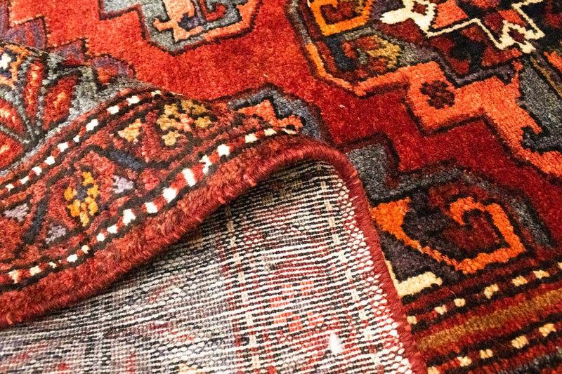 Tapis de couloir Tapis persan - Nomadic - 300 x 113 cm - orange