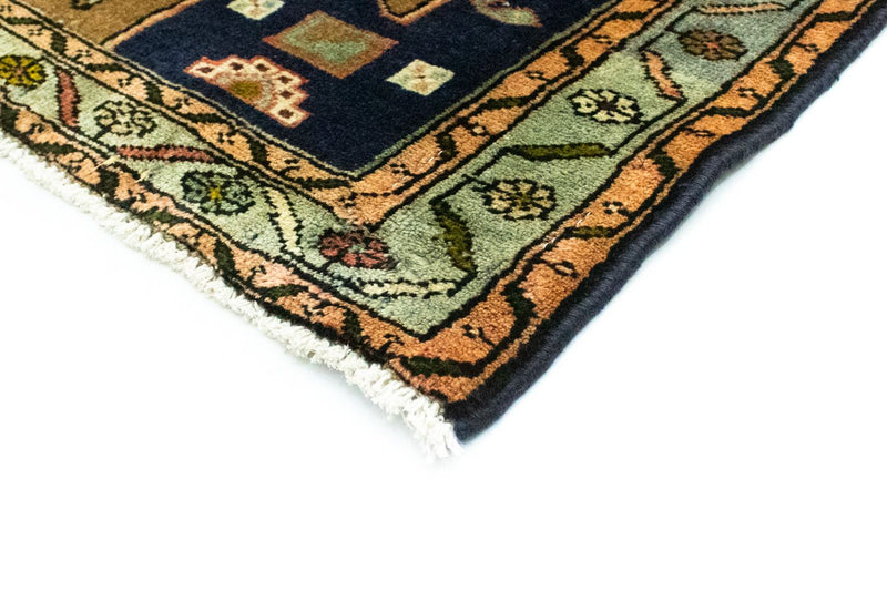 Tapis de couloir Tapis persan - Nomadic - 295 x 102 cm - bleu