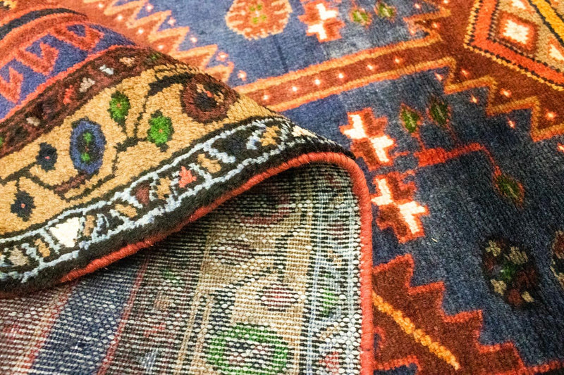 Tapis de couloir Tapis persan - Nomadic - 296 x 98 cm - marron