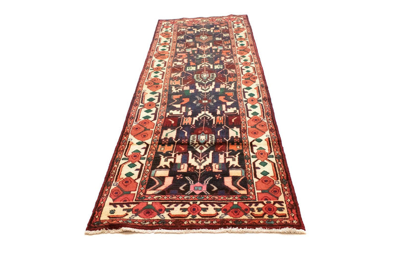Tapis de couloir Tapis persan - Nomadic - 307 x 96 cm - bleu